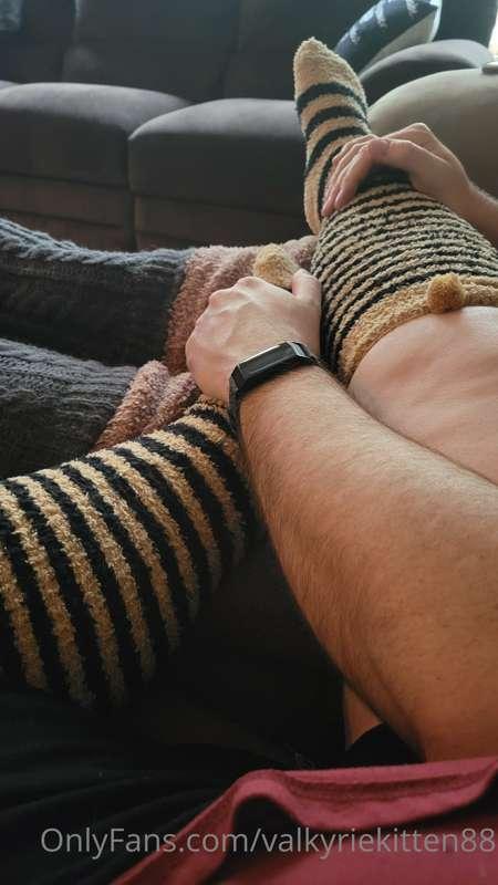 When you enjoy being fluffy and comfy with someone. Fluffy c..