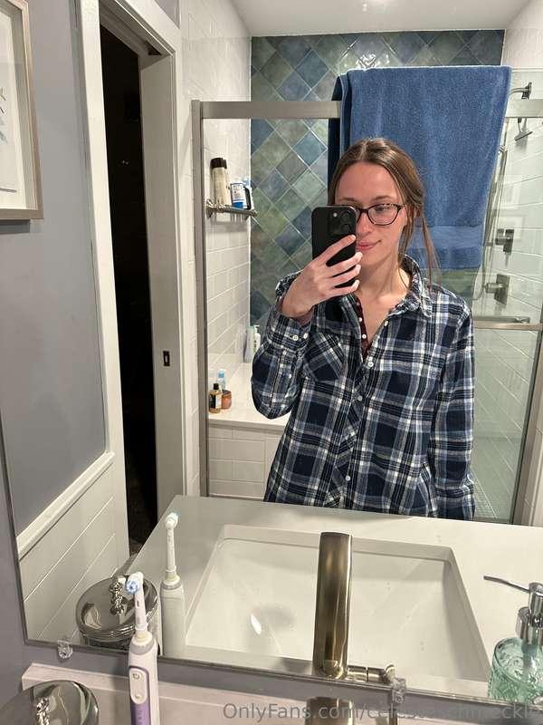 A gloomy day calls for a flannel