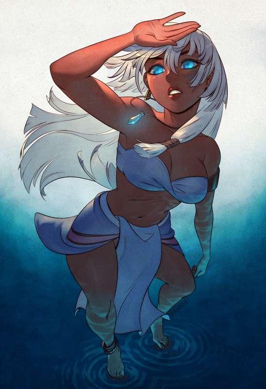 Kida - Completed Drawing