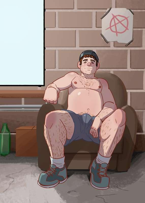 NSFW drawing featuring Paul