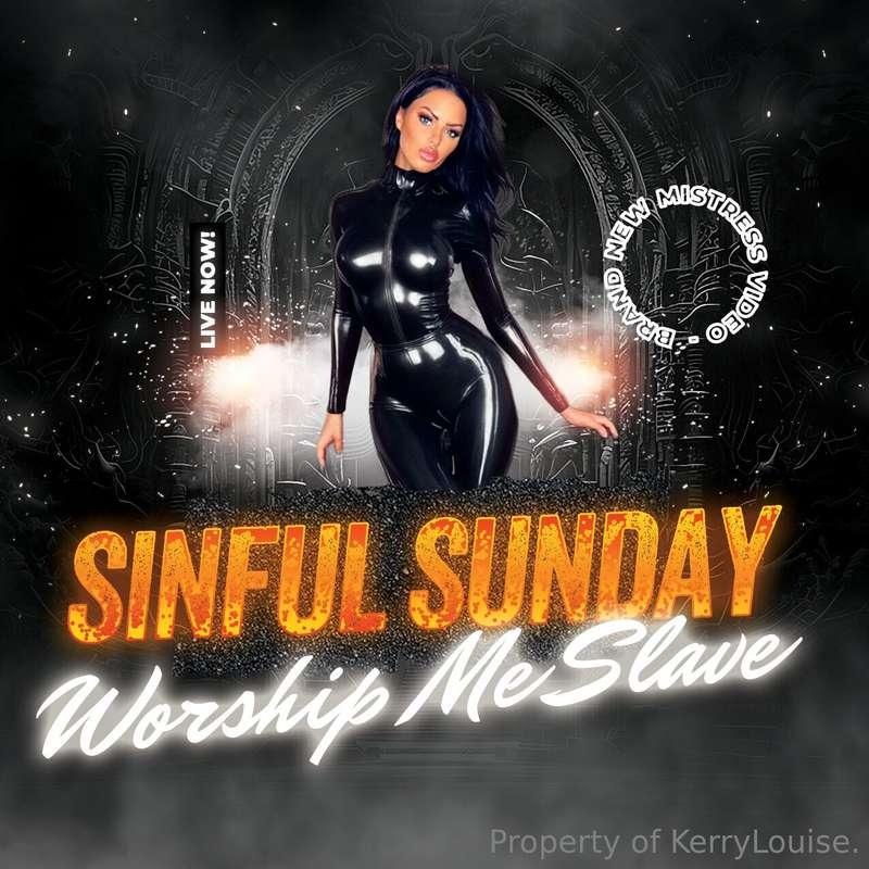 NEW!! What a fucking SINFUL SUNDAY this is!!! 😈😈😈😈You better..