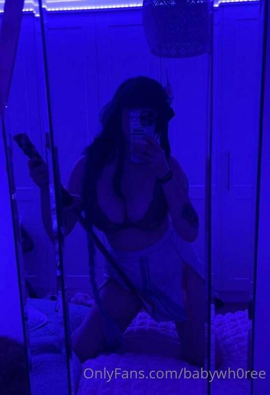Pt2 [Raiden Shogun] 💜⚡️

Anyone got a sword kink? Cause thin..
