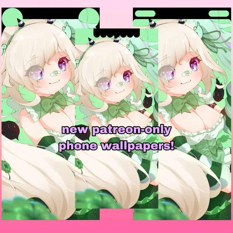 [phone wallpapers] subscribe to kiska at BB Salmon/$3.50 or higher tier to get access!💚