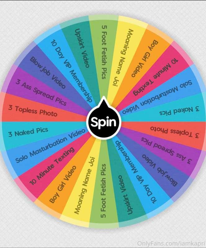 Guaranteed Win Every Time‼️

$10 = 1 Spin

$25 = 3 Spins

$5..