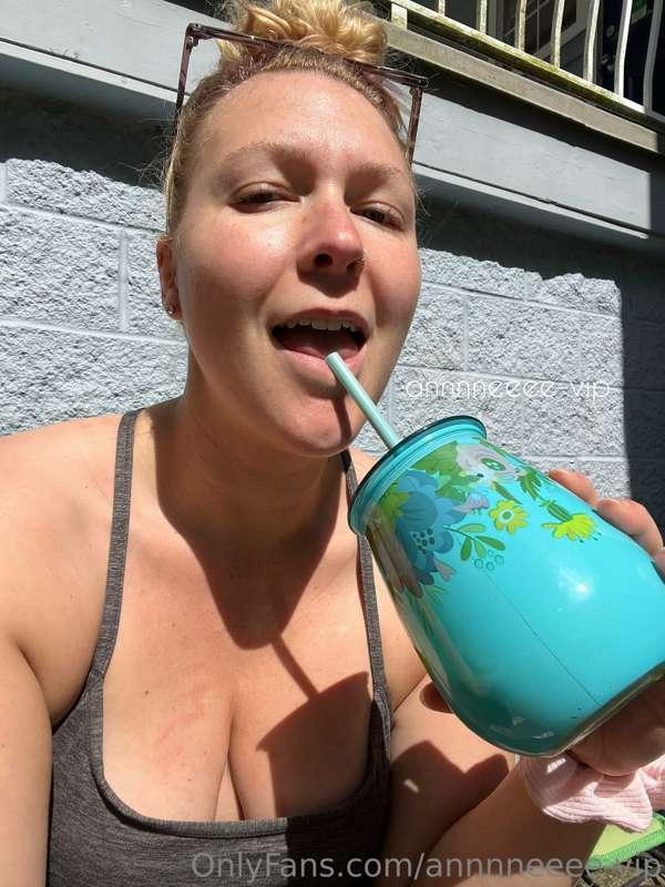 If you guess correctly today what is in my snazzy cup then I..