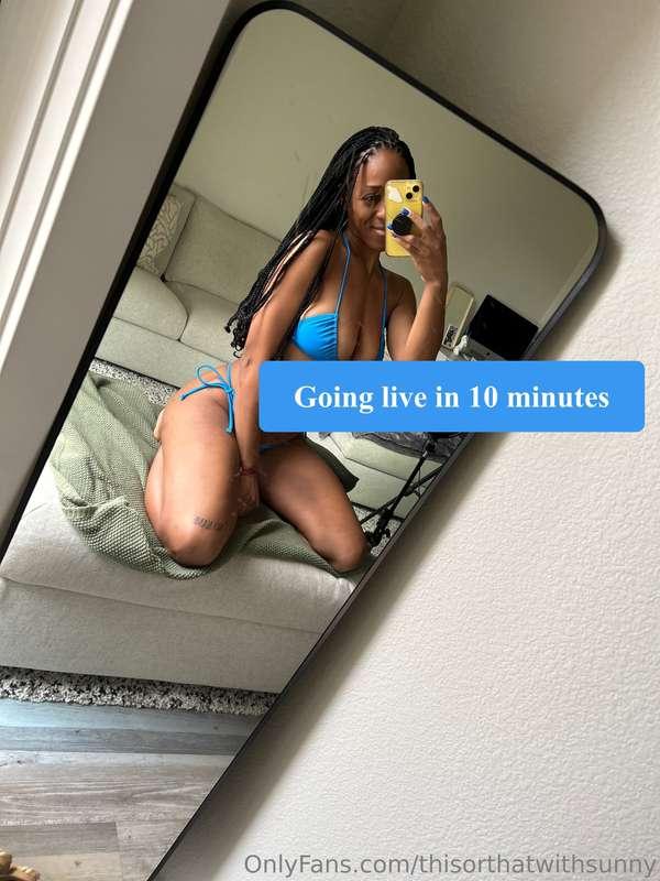 Going live 🙃