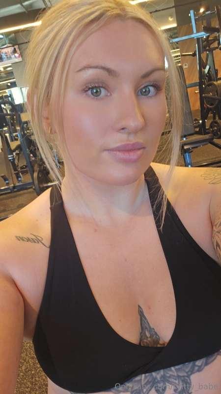 Gym selfie 