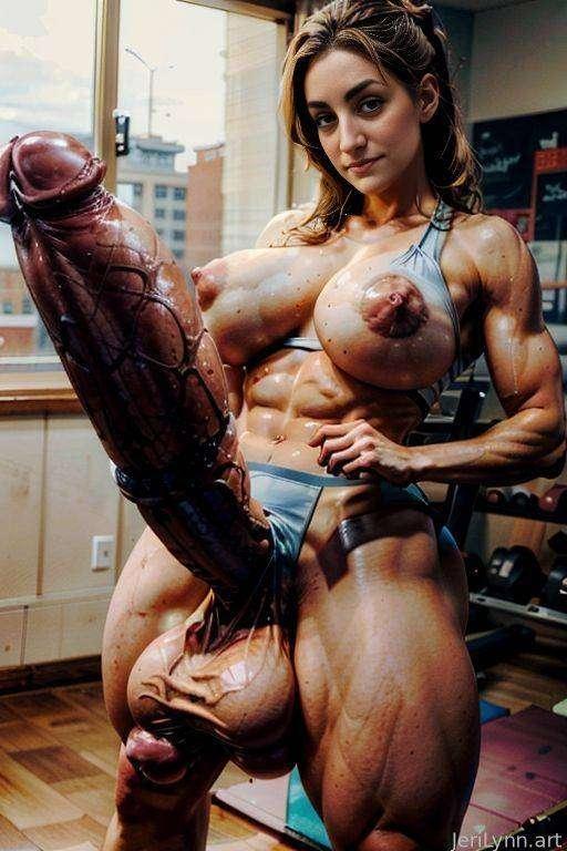 Nothing like a strong lady with a bigger dick than you who knows how to man-handle a bitch's asshole like yours. 😈💪
•
•
•
#FYP #Muscles #MuscleWoman #Futa #Futanari #Strong #nipples #tits #balls #bigballs #fetish #AI #AIJeriLynn #AlphaWoman #Alpha #Beta #BigCock #CockandBalls #Trans #Shemale #Gym #public #fitness #fitnessmodel #fit #athletic #athlete #fitnesstrainer