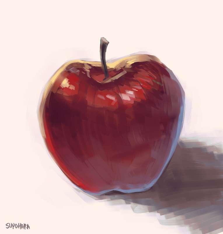 just an apple