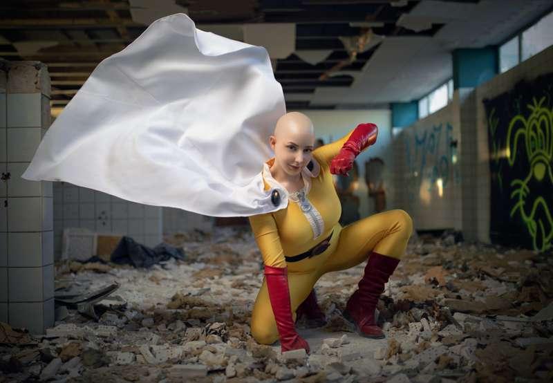 5 HD pics of my Saitama cosplay! ♥