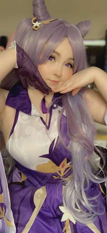 Keqing cosplay ! Pt.1 (higher tiers+)