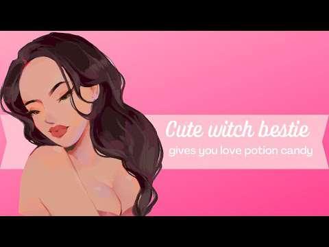 ASMR Roleplay | Cute witch bestie gives you love potion candy [Crush] [Adorably obsessive] [Soft yandere] [Meant to be] 