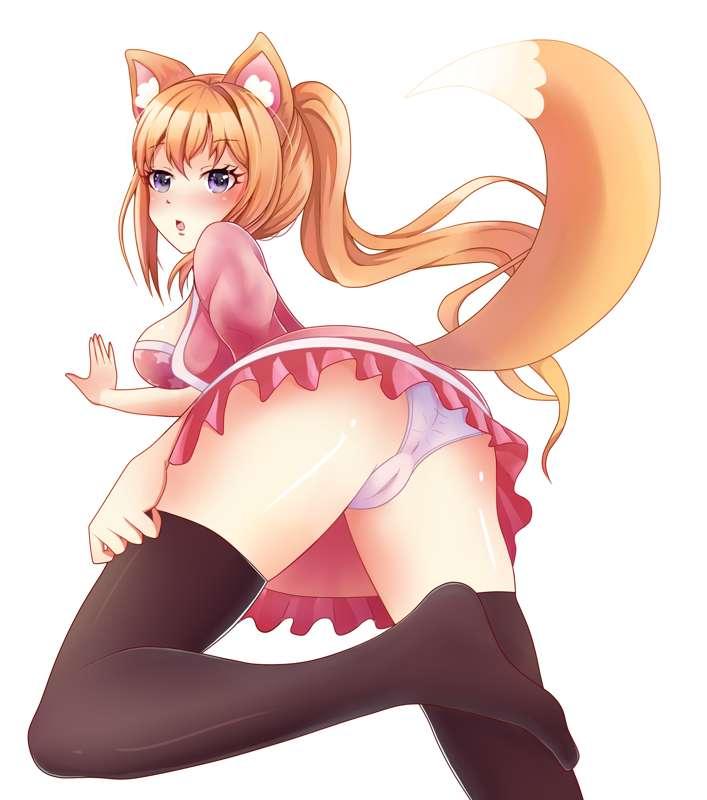 Kitsune anime girl