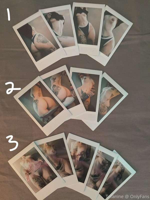 Limited run of these Polaroids sets are on sale now for the ..
