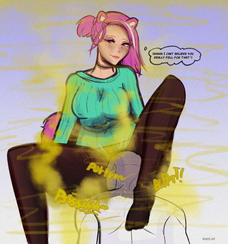Request: Malina pov facefarting