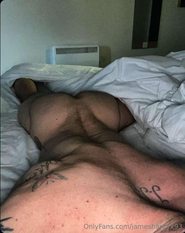 You waking me up to a back massage or you getting straight u..