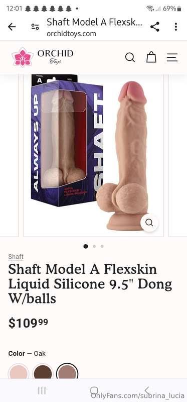 This one...  the straight dick.