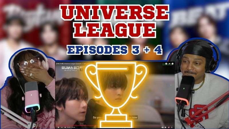 We Watch UNIVERSE LEAGUE Ep. 3 + 4 ⚾