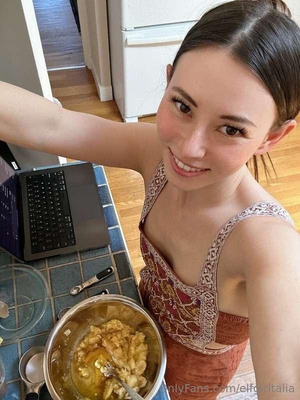 I made banana bread!