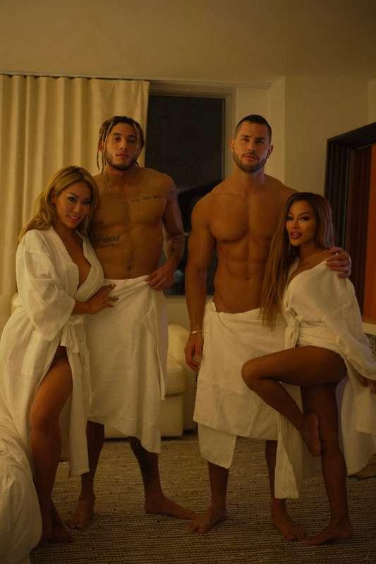 Hot foursome scenes ‼️🔥🥵 see how my “husband “cheated then w..