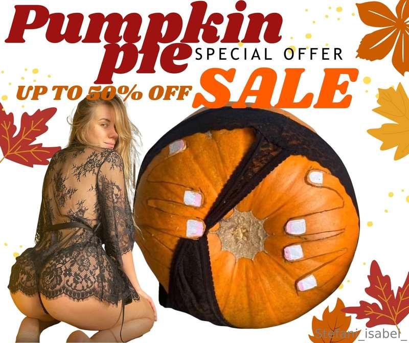 🤭Pumpkin pie🥧🎃Oh, look what I have🤭It's my juicy pumpkin. Yo..