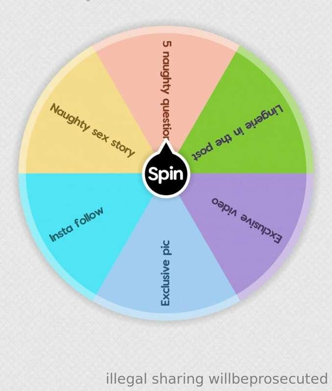 FIRST EVER spin the wheel from me :) 

All you've got to do ..