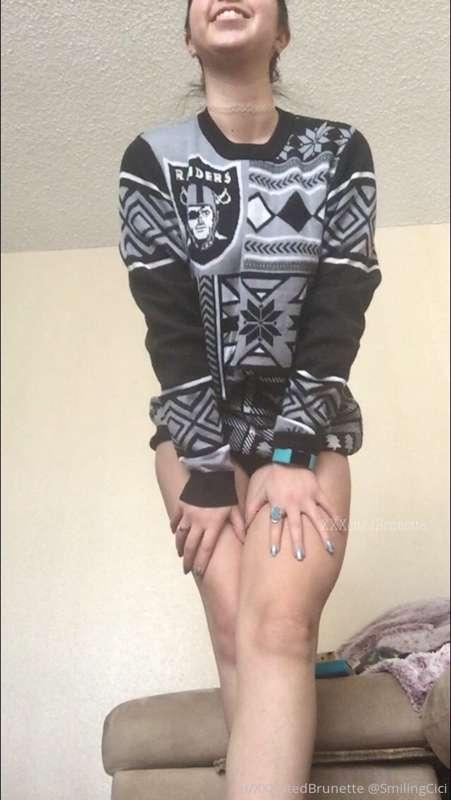 the raiders didn't make it into the super bowl but we are st..