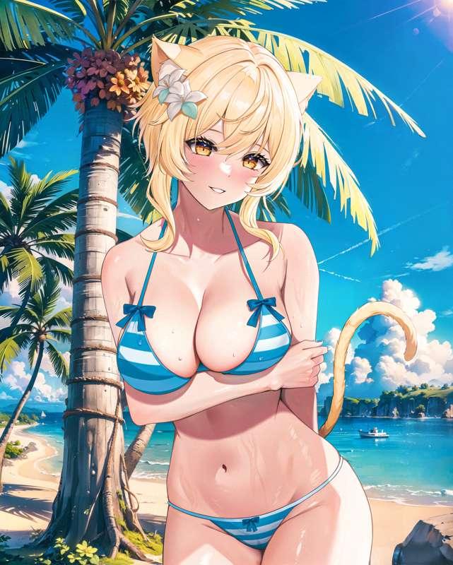 [Exclusive] Neko Lumine Genshin Impact [ SFW / NSFW ] 3P