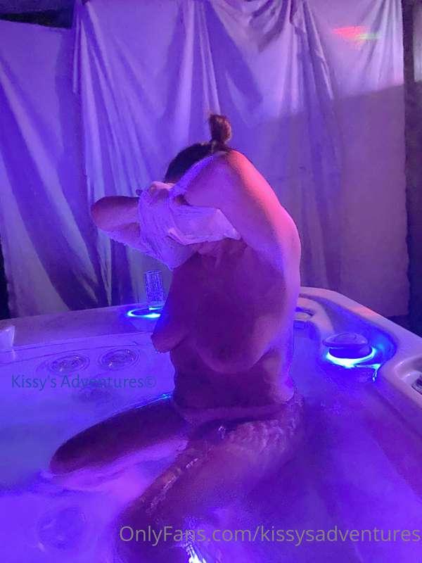 Our hot tub is not clothing optional, it's no-clothing manda..