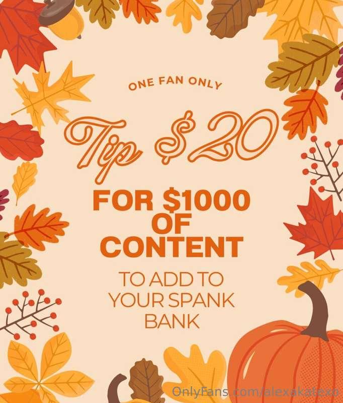 One fan only! 🍂