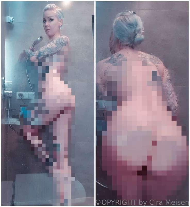 I know how much you enjoy my pouring wet glass shower sets! ..