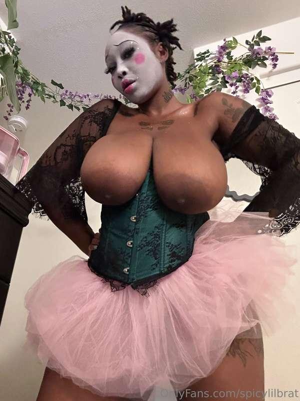 👻💓 First time doing clown makeup