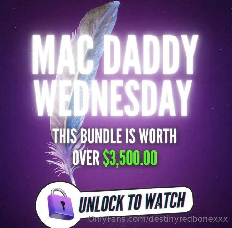 ✨ 𝐌𝐀𝐂 𝐃𝐀𝐃𝐃𝐘 𝐖𝐄𝐃𝐍𝐄𝐒𝐃𝐀𝐘 ✨This bundle is 𝙇𝙄𝙏𝙀𝙍𝘼𝙇𝙇𝙔 𝙝𝙚𝙖𝙫𝙚𝙣. WORT..