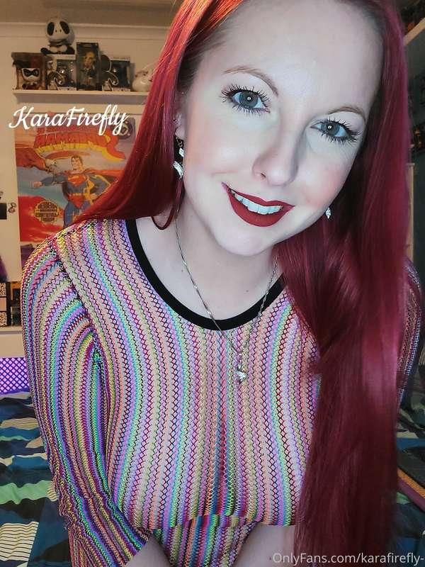 Multicoloured Net Dress part 2. Have you noticed the change ..