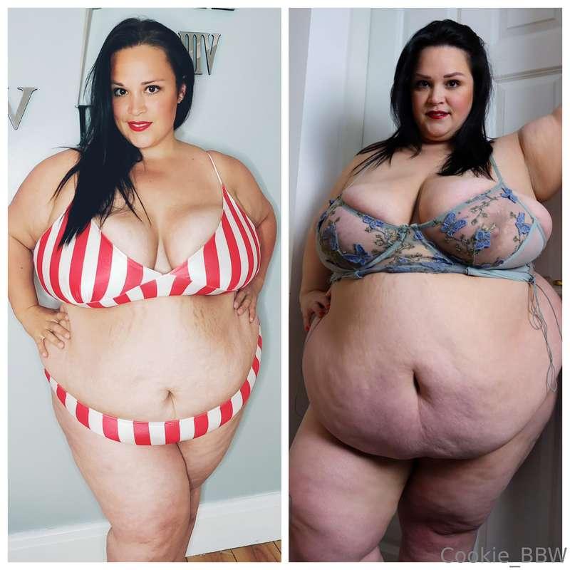 Same girl, just a few more curves to grab onto 🖤