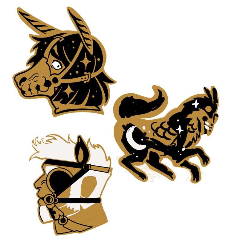 WIP Pin designs