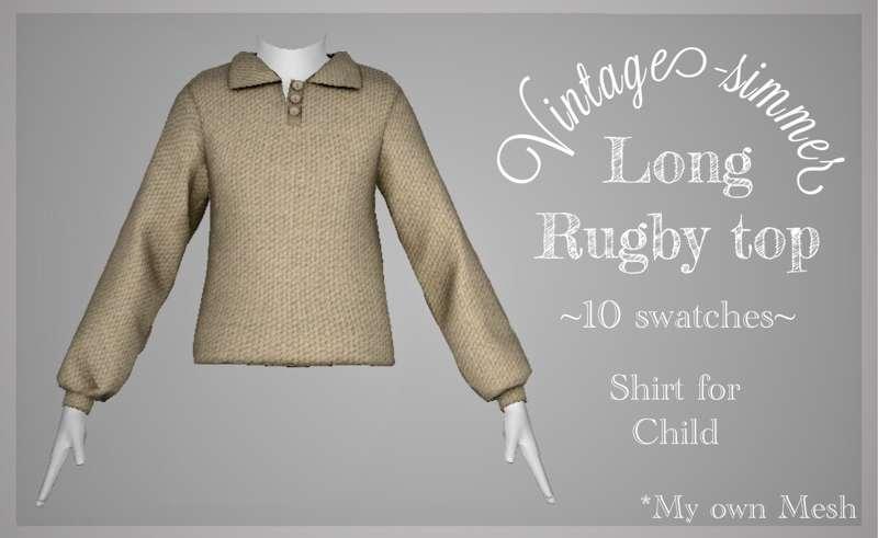 ˗ˏˋLong Rugby top ˎˊ˗ Public realase: November 22