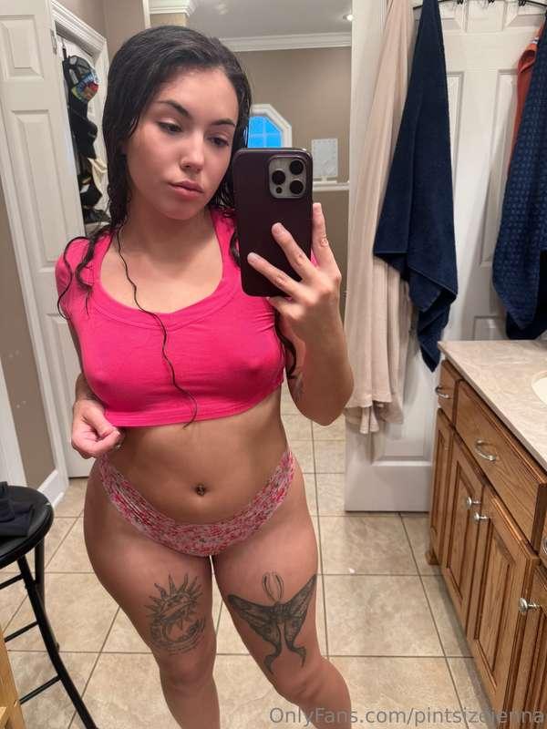 Would you pull my panties to the side or take them all the w..