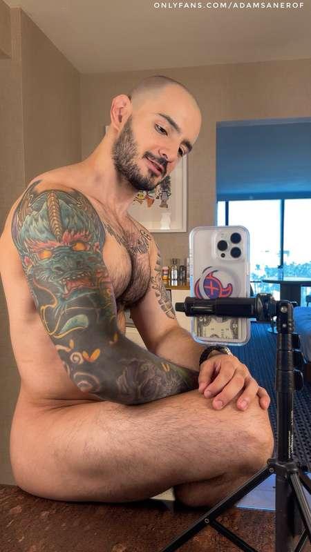 # Do you like hairy pecs? 🐻  Come squeeze mine! ***New video..