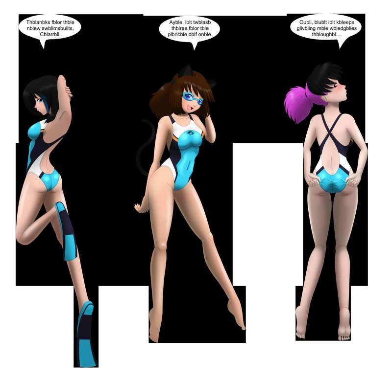Matching Swimsuits PNG