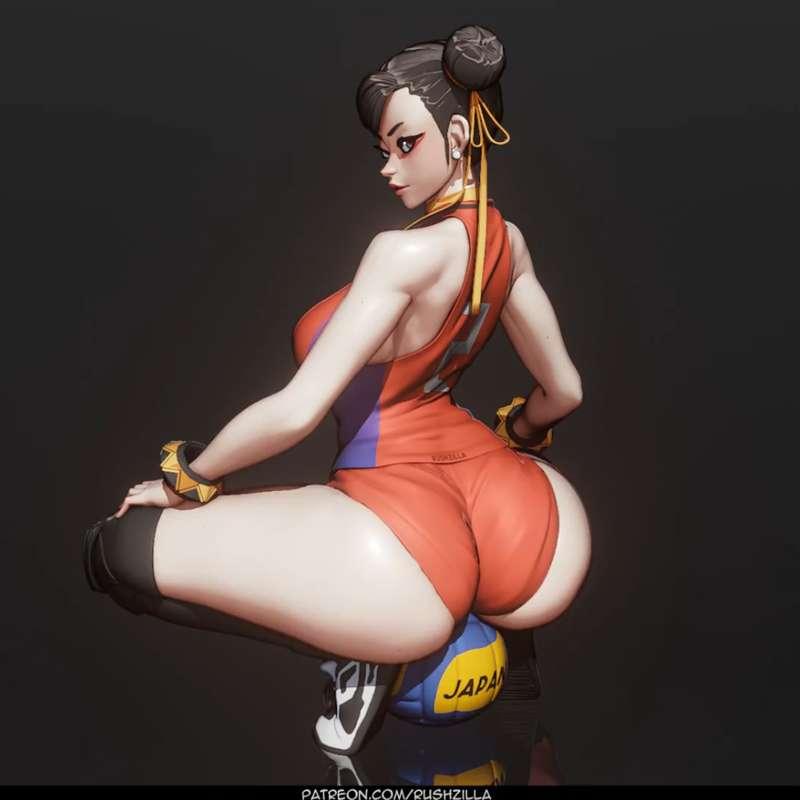 Volleyball Chun Li 