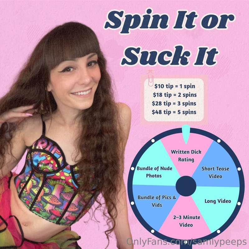 Your Lucky Spin Is Just One Click Away!! 🍀💖 you think you're..