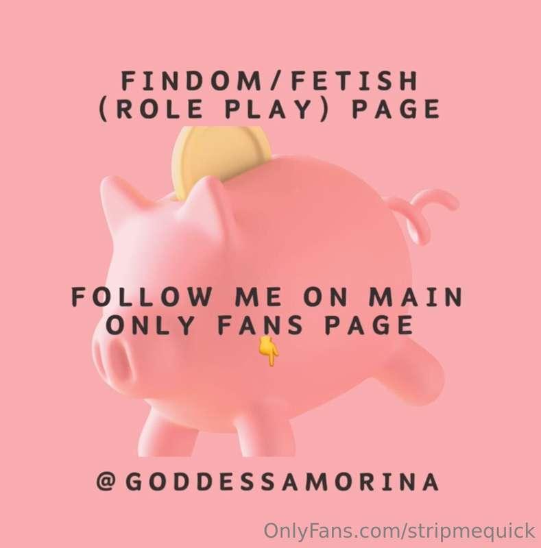 My main page @goddessamorina 🐷🙇
onlyfans.com/goddessamorina