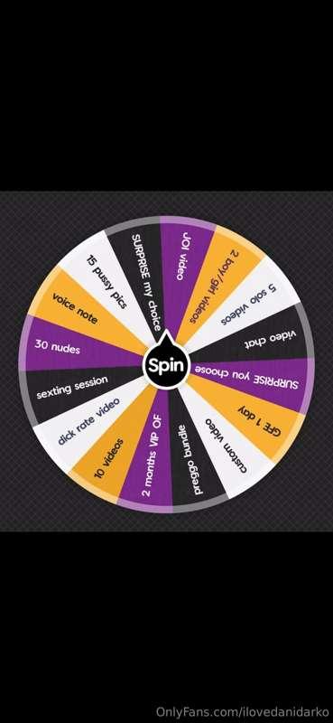 **COCKtober Wheel Spins** 👻
1 spin - $10
2 spins - $15
3 spi..