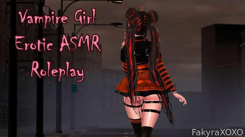 "Cute Vampire Girl Sucks You Dry" ~ ❤️ ASMR Erotic Roleplay.

Meeting a cute goth girl in the middle of the street at night cant be that bad. Right?

Love you &lt;3

#ASMR #Vampire #Girl #Erotic #NSFW #Lewd #Roleplay #Mommy #Vtuber