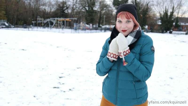 Fun times in the snow filming a custom in my mitts, cuffs an..