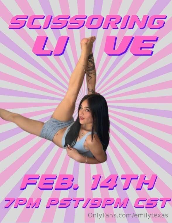 there’s no other way i wanna spend my vday than by scissorin..