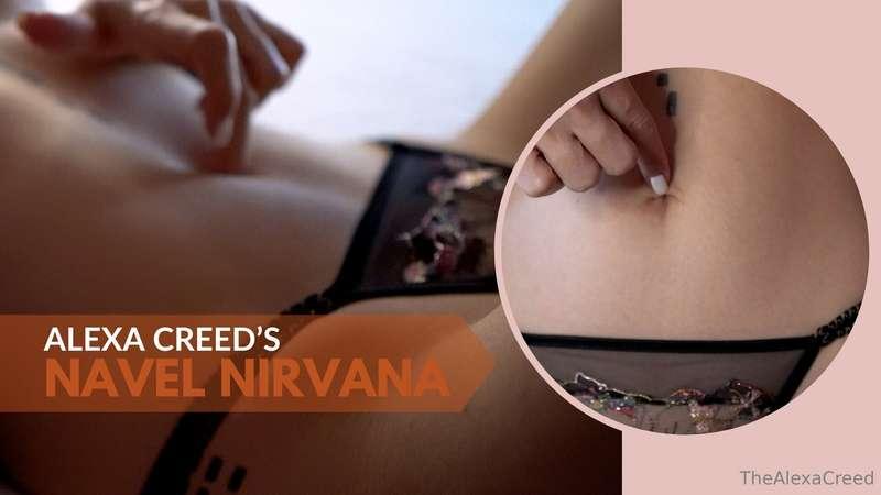Surrender to the unbridled pleasure of Navel Nirvana as I te..