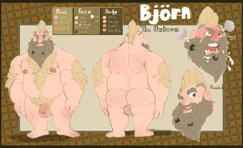 Reccent Comm. BJorn The Barbarian