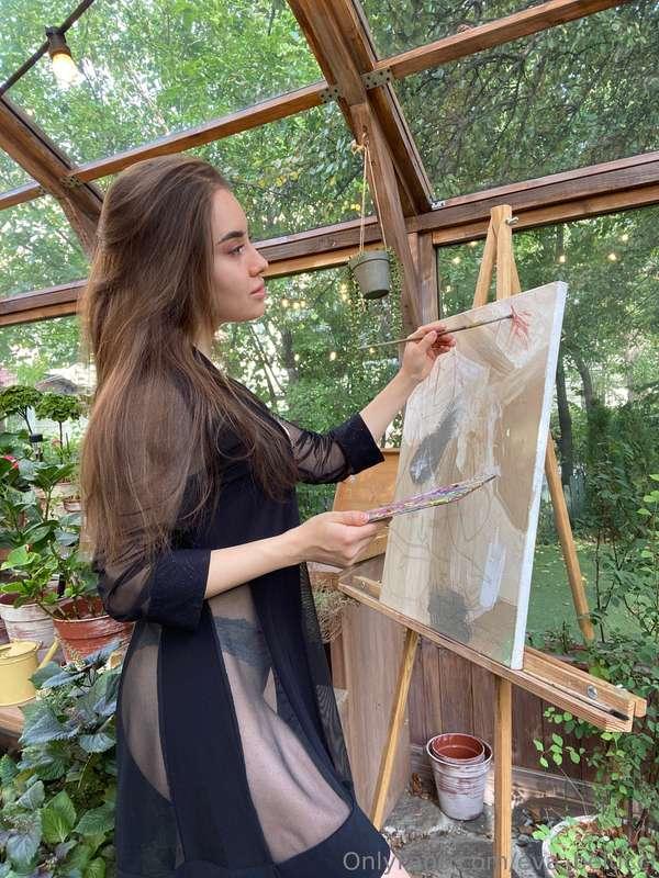 Today I'm painting something special...Maybe you? My brushes..